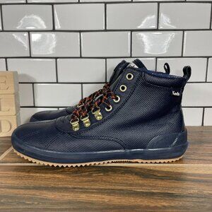 Keds Scout Womens Size 7 Shoes Blue Wool Lined Dream Foam Rain Sneaker Boot